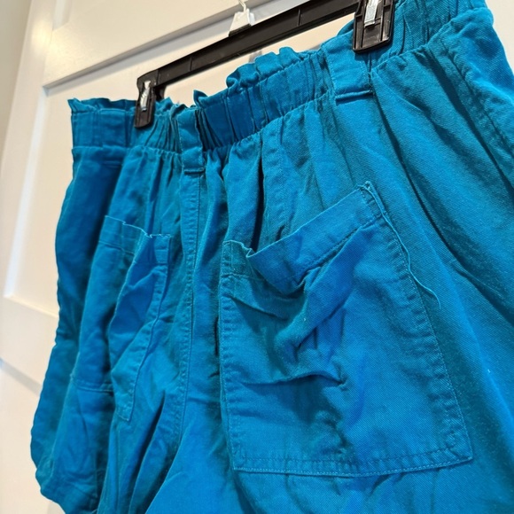 Terra & Sky 1X Teal Cargo Shorts - Picture 5 of 6